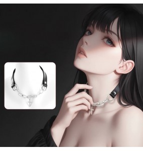 MizzZee - Pleasure Bondage Collar Restraint Set SM (Type B)